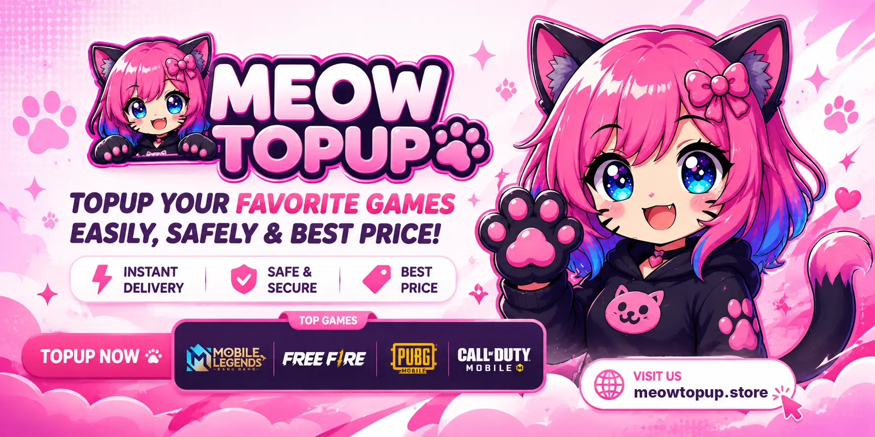 MeowTopup Promotion